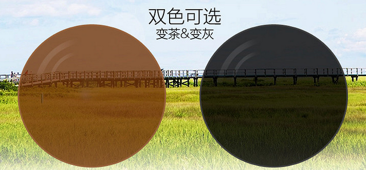 美丽岛变色多焦镜